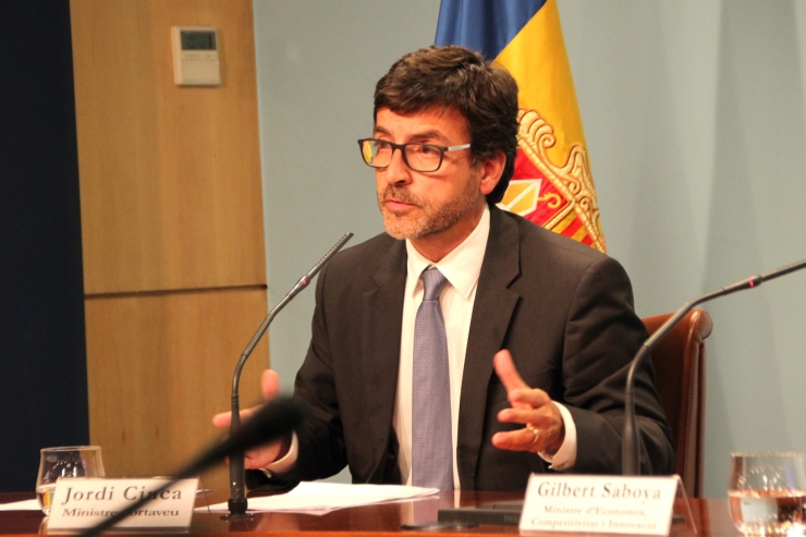 El ministre portaveu, Jordi Cinca.