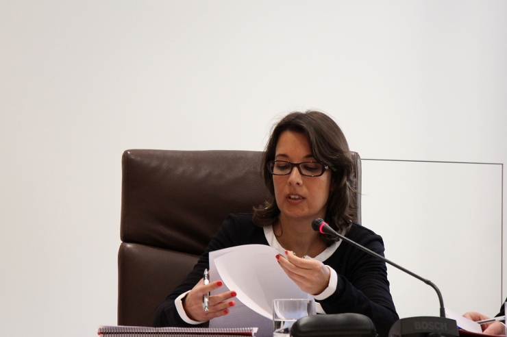 La consellera de Finances d'Andorra la Vella, Maika Nin.