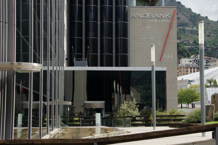 Seu central d'Andbank a Escaldes-Engordany.
