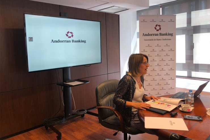 Presentació de l'informe anual del 2017 d'Andorran Banking.