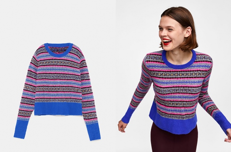 El jersei que ha posat de moda Madame de Rosa a les xarxes socials.