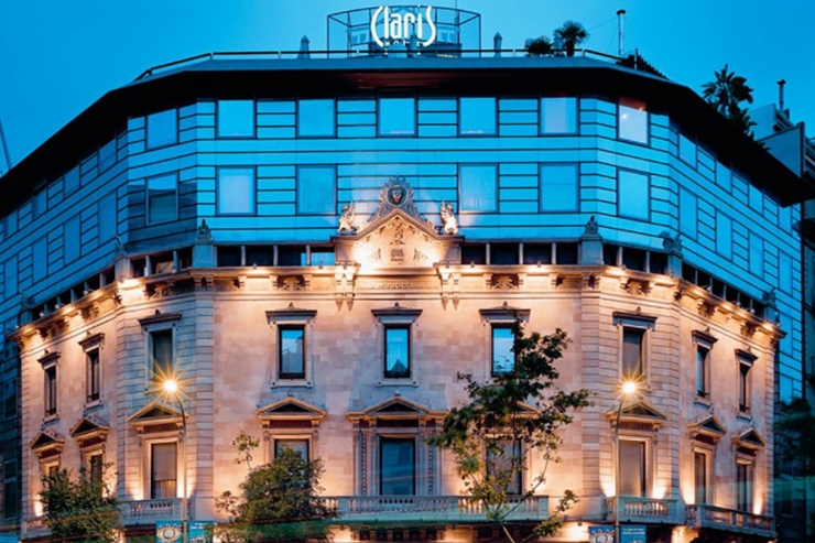 L'hotel Claris de Barcelona.