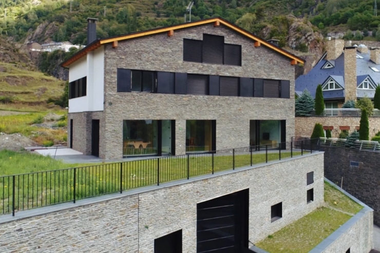 La primera casa passiva d'Andorra està situada a Encamp.