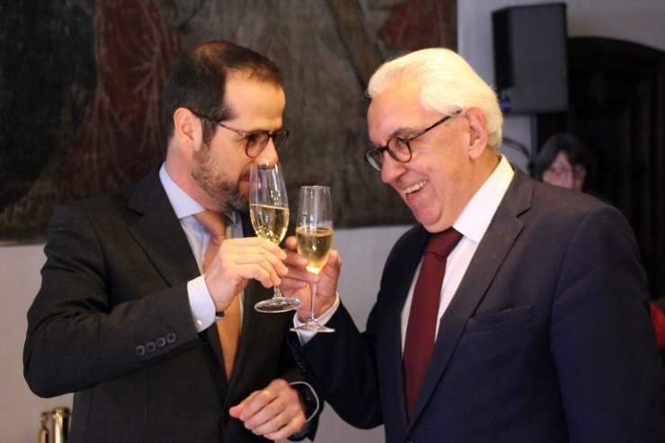 David Cerqueda i Armand Pujal juren els càrrecs com a membres de l'Autoritat Financera Andorrana.