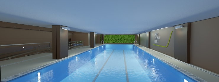 Imatge de la futura piscina.