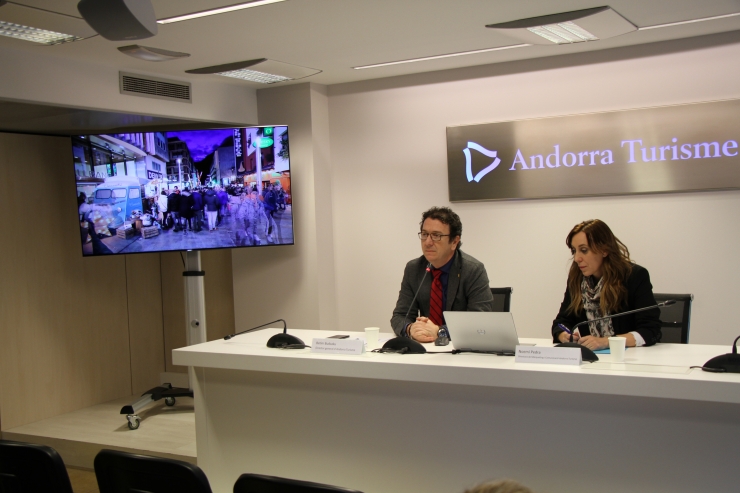 Moment de la presentació dels resultats de l'Andorra Shopping Festival 2019.