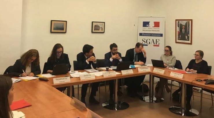 Reunió a París de Ballestà amb representants del departament del Tresor francès, la secretaria general d’Afers Europeus i el ministeri d’Afers Exteriors gal.