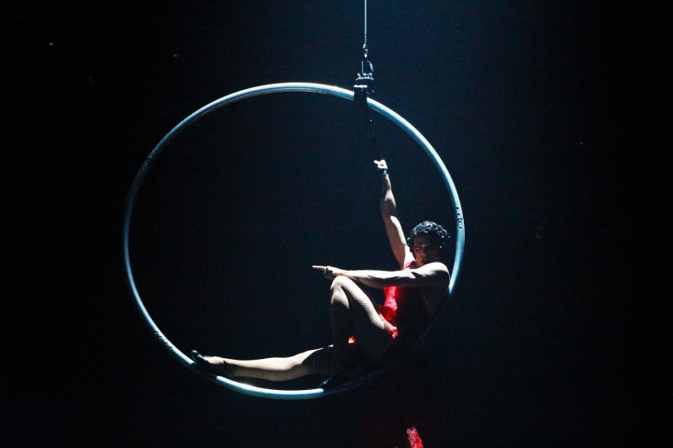 L'espectacle de l'any passat del Cirque du Soleil.