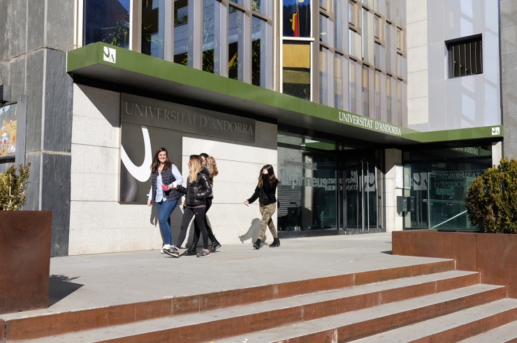 Una imatge de la Universitat d'Andorra.