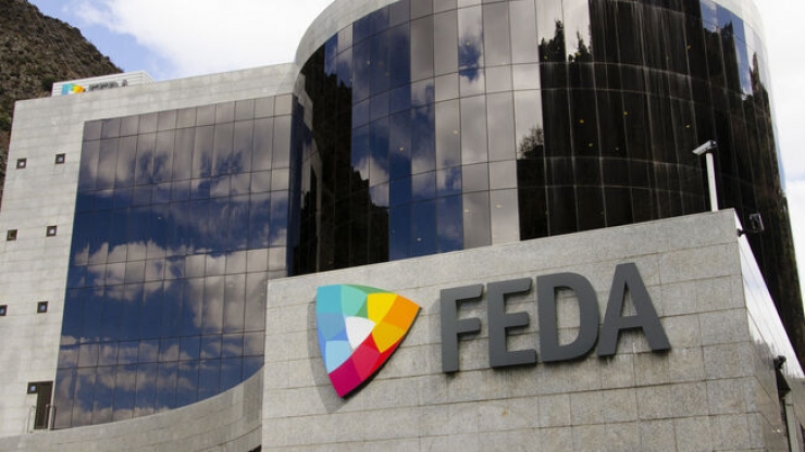 La façana de FEDA, en una imatge d'arxiu. 