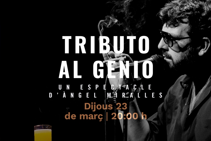 El cartell de l'espectacle en homenatge a Eugenio que tindrà lloc aquest dijous a UNNIC.