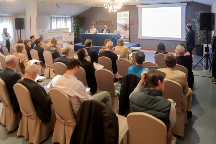 Un moment de l'assemblea general de l'Empresa Familiar Andorrana (EFA).