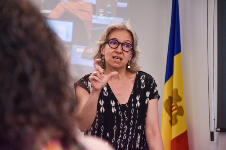 La directora d'Andorra Business, Judit Hidalgo.