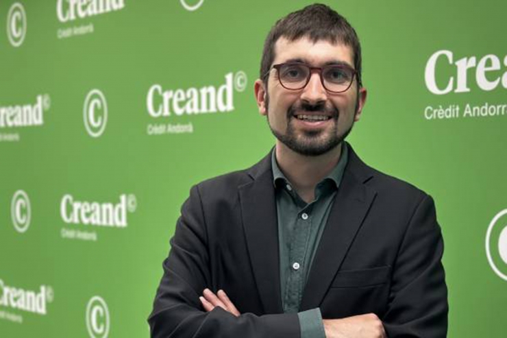 Martí Alay dirigirà la nova Unitat de Sostenibilitat de Creand Crèdit Andorrà.