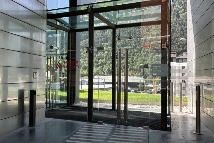 Les oficines d'Andorra Telecom.
