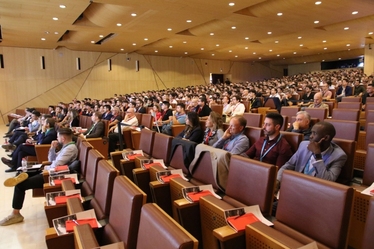 El públic durant la taula d'emprendenoria de l'Andorra Economic Forum, celebrat al Centre de Congressos d'Andorra la Vella.