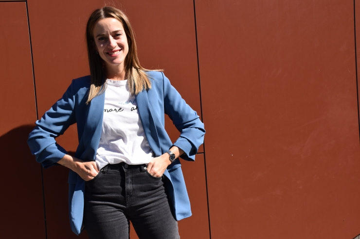 L'economista, periodista i impulsora del club d'emprenedores Minerva, Lara de Miguel.