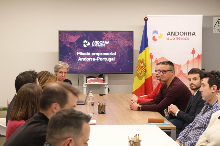Presentació de la missió empresarial a Portugal d'Andorra Business.