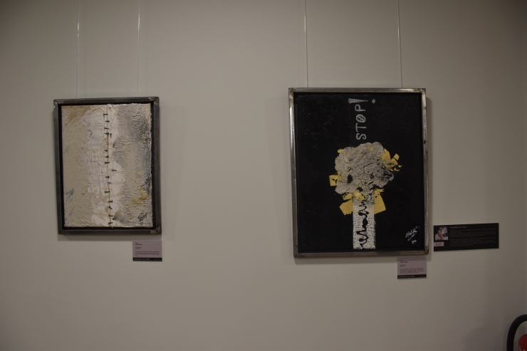 Dues obres de Naiara Galdós exposades a Abast.