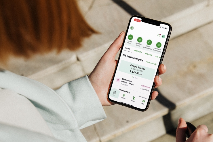 Creand Crèdit Andorrà llança una nova app de banca digital.