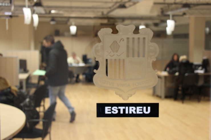 Una imatge del departament de Tributs i Fronteres.