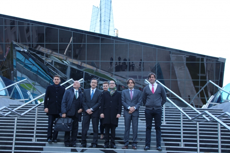 Visita de la delegació de San Marino a l’Espai d’Innovació d’Andorra.
