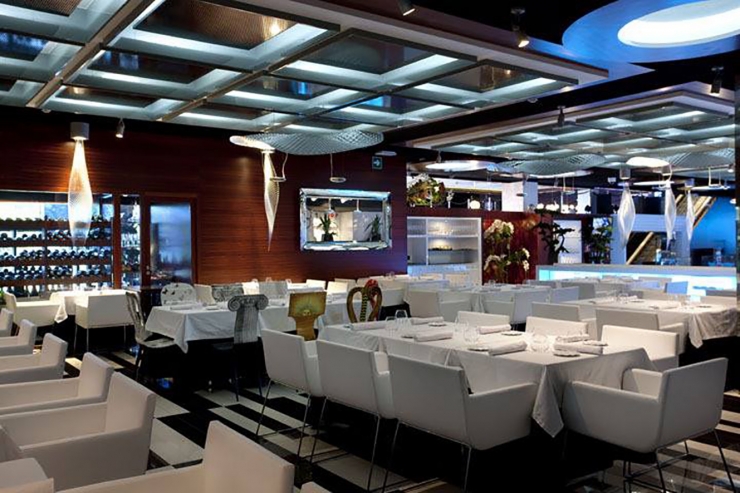 Restaurant del casino de Cirsa a València.