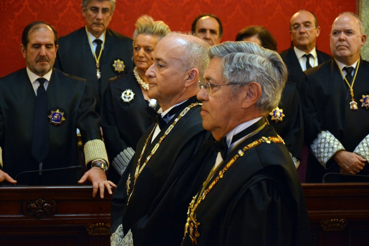 El Tribunal Suprem ha acollit aquest dimarts el jurament de nous magistrats.