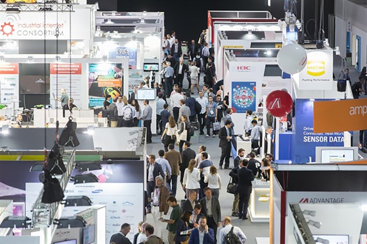 Una edició anterior de l'IoT Solutions World Congress (IoTSWC).