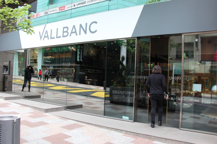 Oficina central de Vall Banc a Escaldes-Engordany.