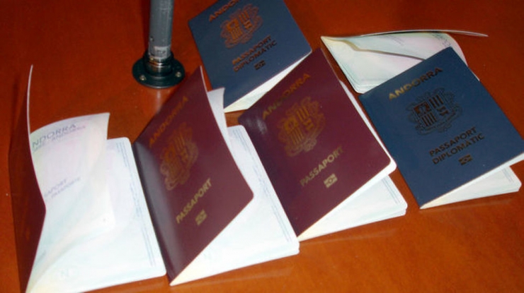 Passaports andorrans.