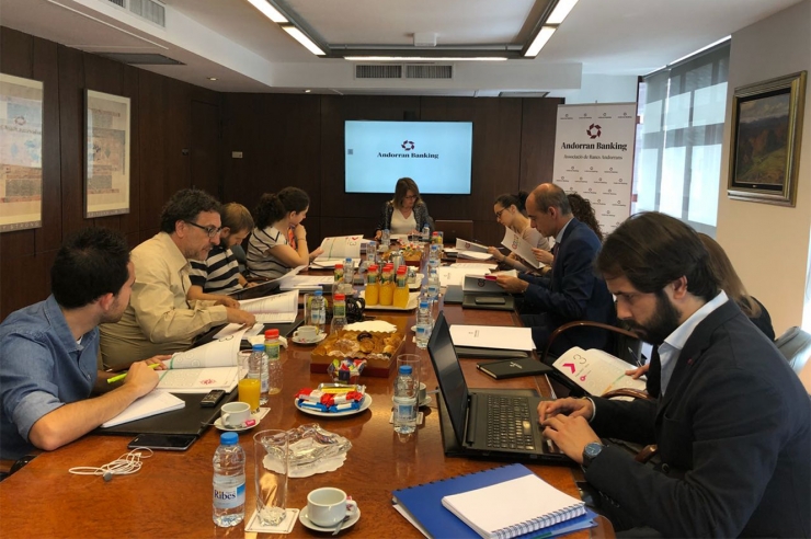 Presentació de l'informe anual del 2017 d'Andorran Banking.