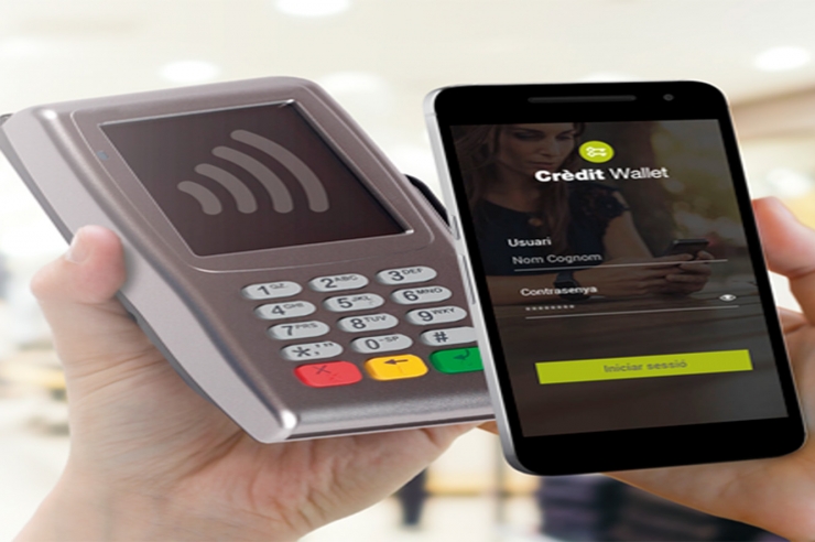 L'aplicació Crèdit Wallet.