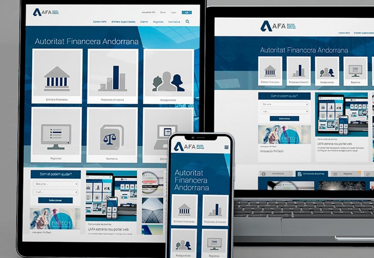 L’AFA ha estrenat un portal web més transparent i proper al consumidor de serveis financers i a la indústria.