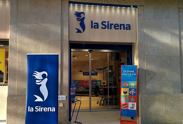 Una de les botigues de la cadena de congelats La Sirena.
 
 