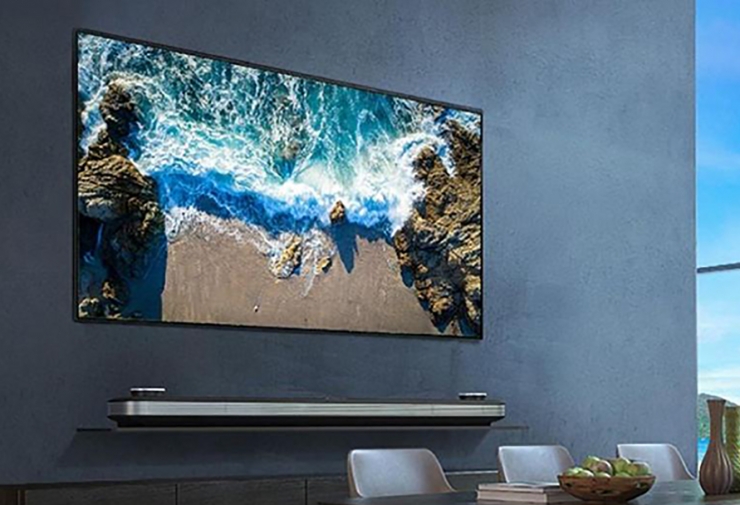 El televisor d'LG, que sortirà al mercat aquest any, té una pantalla 4K oled.
 
 
 