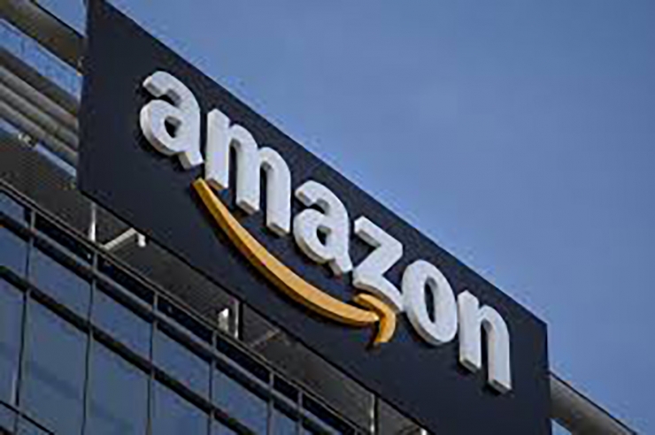 Façana de la seu central d'Amazon.
