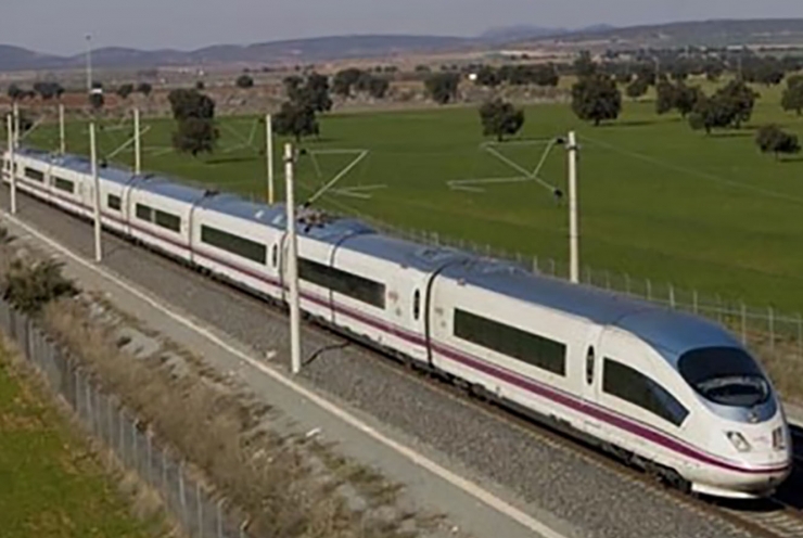 Un tren AVE de la companyia Renfe.