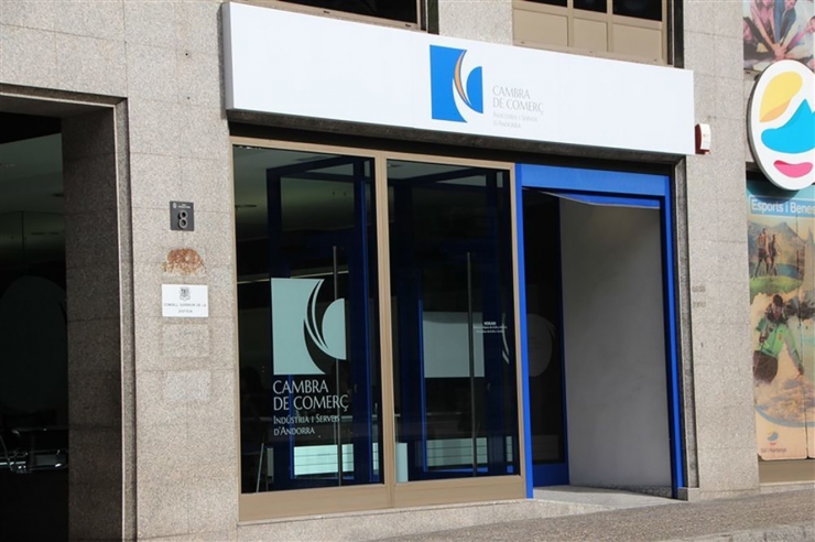 Seu de la Cambra de Comerç, a Andorra la Vella.