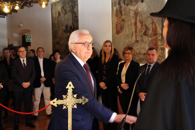 Armand Pujal jura el càrrec com a membre de l'Autoritat Financera Andorrana.