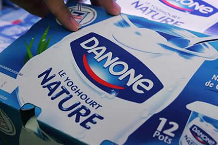 Els iogurts són els productes més venuts de Danone.