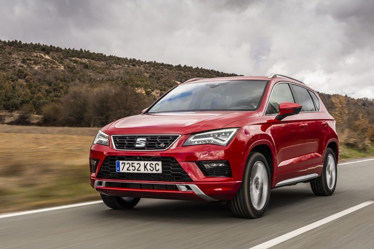 Un Seat Ateca.