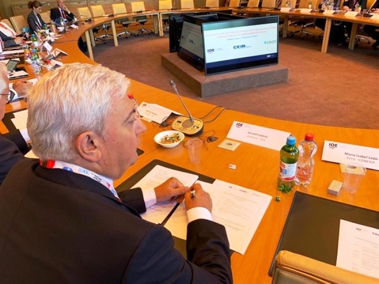 El president de la CEA, Gerard Cadena.