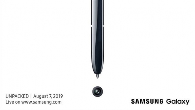 Invitació a la presentació del nou Samsung.