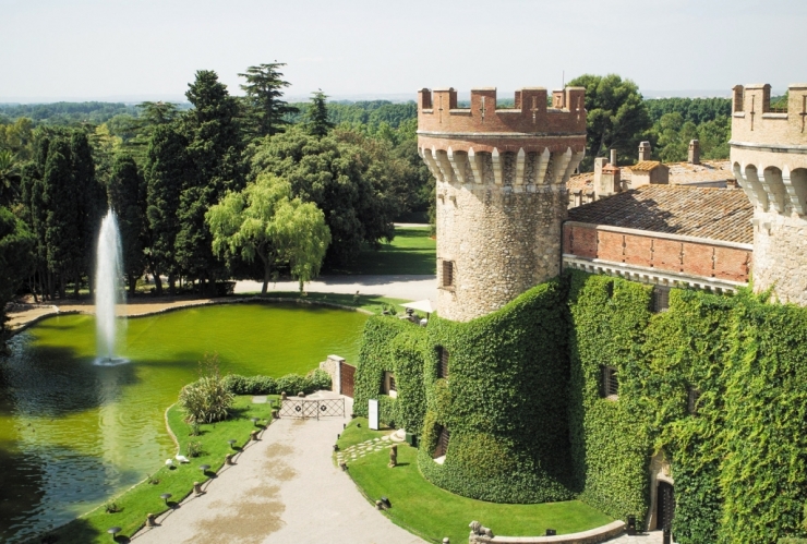 El castell de Peralada.