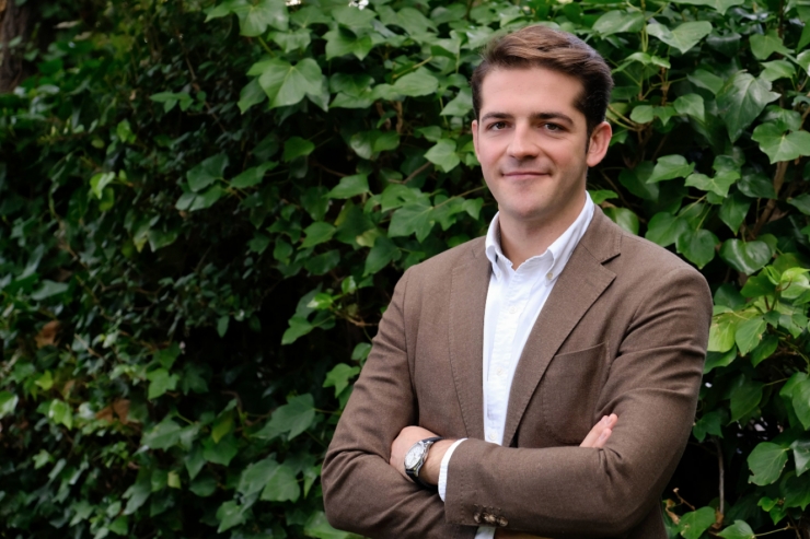El primer professor de 'blockchain' a escala mundial, José Parra-Moyano.