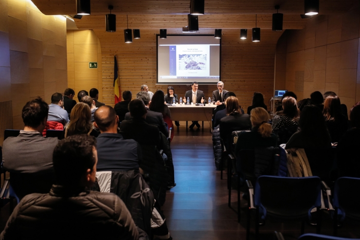 La reunió amb els ciutadans del Pas de la Casa.