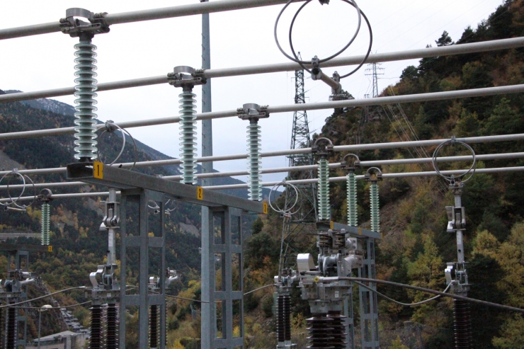 El consum d'energia elèctrica ha davallat al mes de gener.