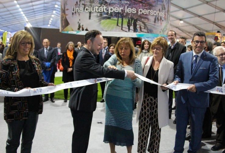 La inauguració de la passada edició de la Fora d'Andorra la Vella.
