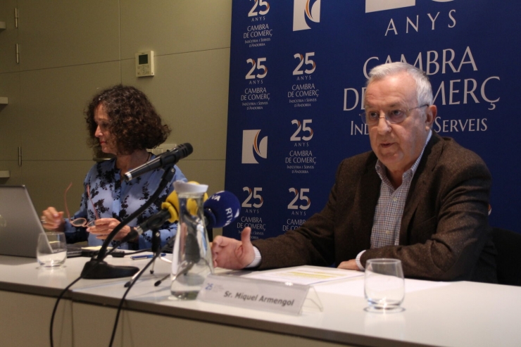 El president de a Cambra, Miquel Armengol, en una imatge d'arxiu.
